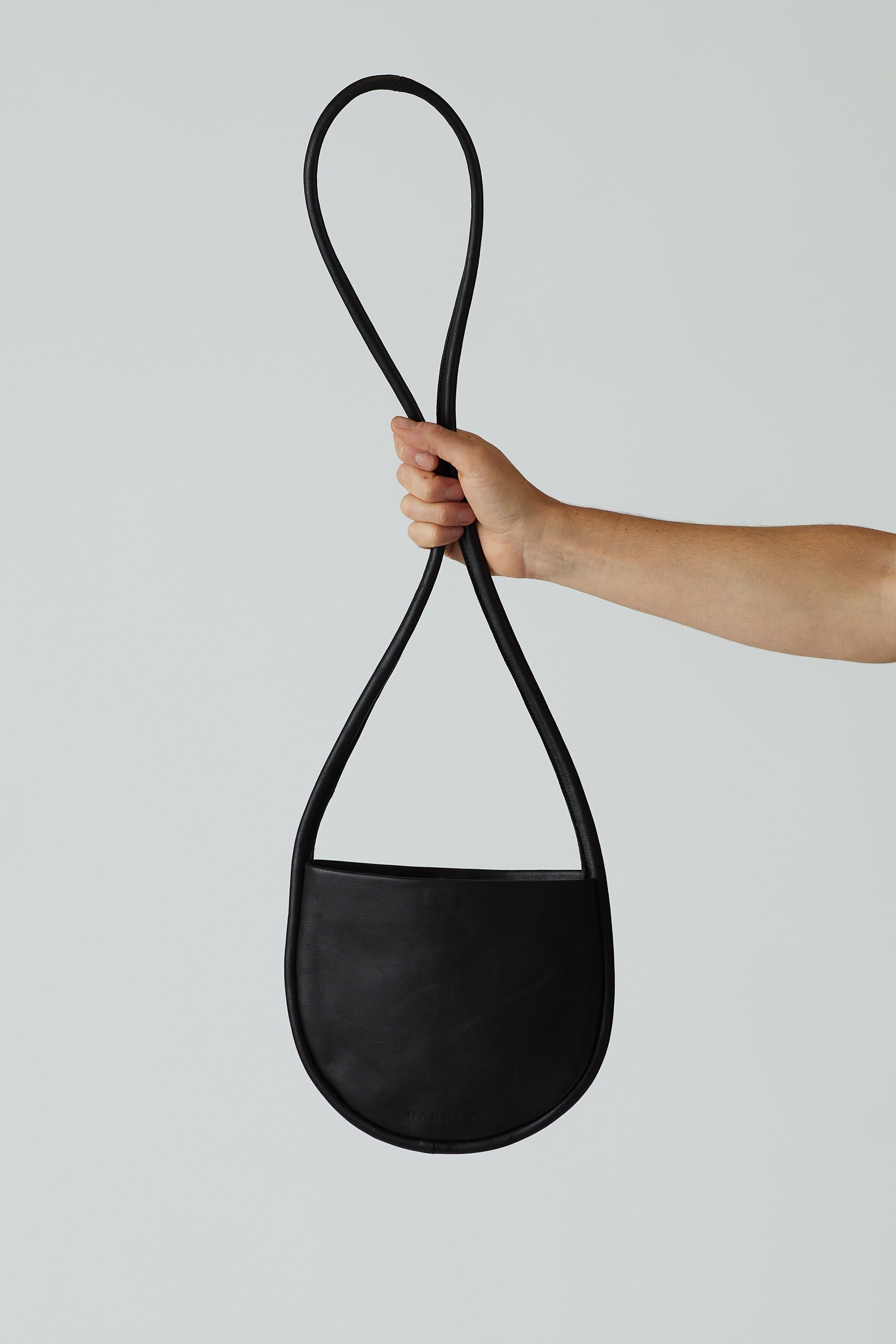 Luxury Small Leather Crossbody Bag | Mini Loop Bag by Harper the Label