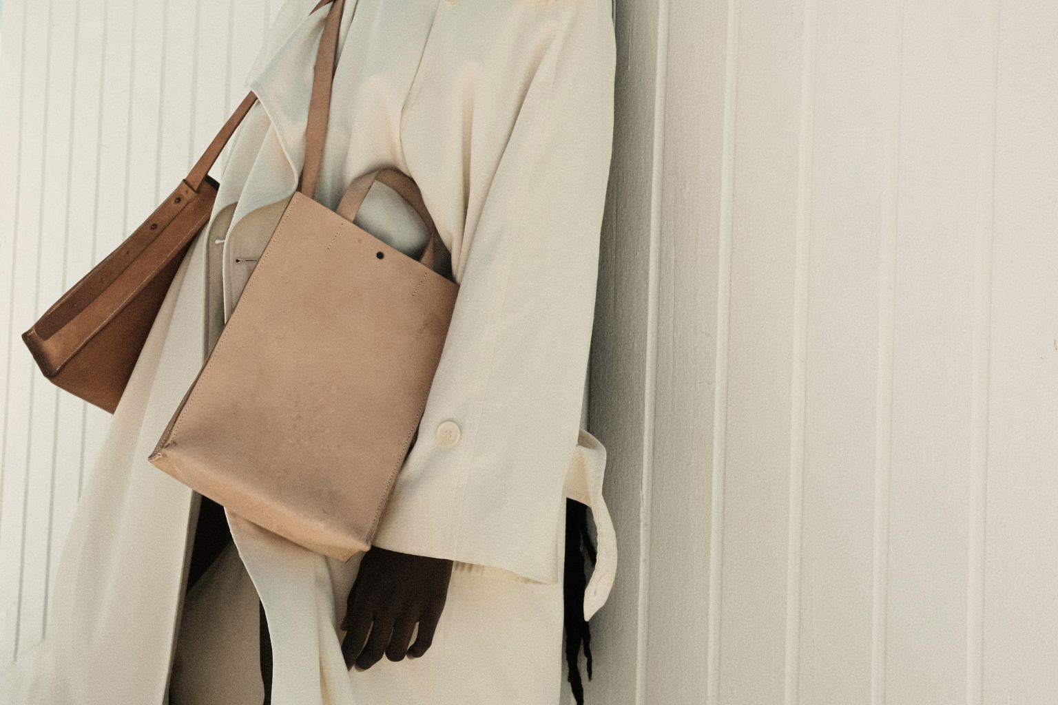 Harper x Milk | A Limited Edition, Bold Leather Shoulder Bag
